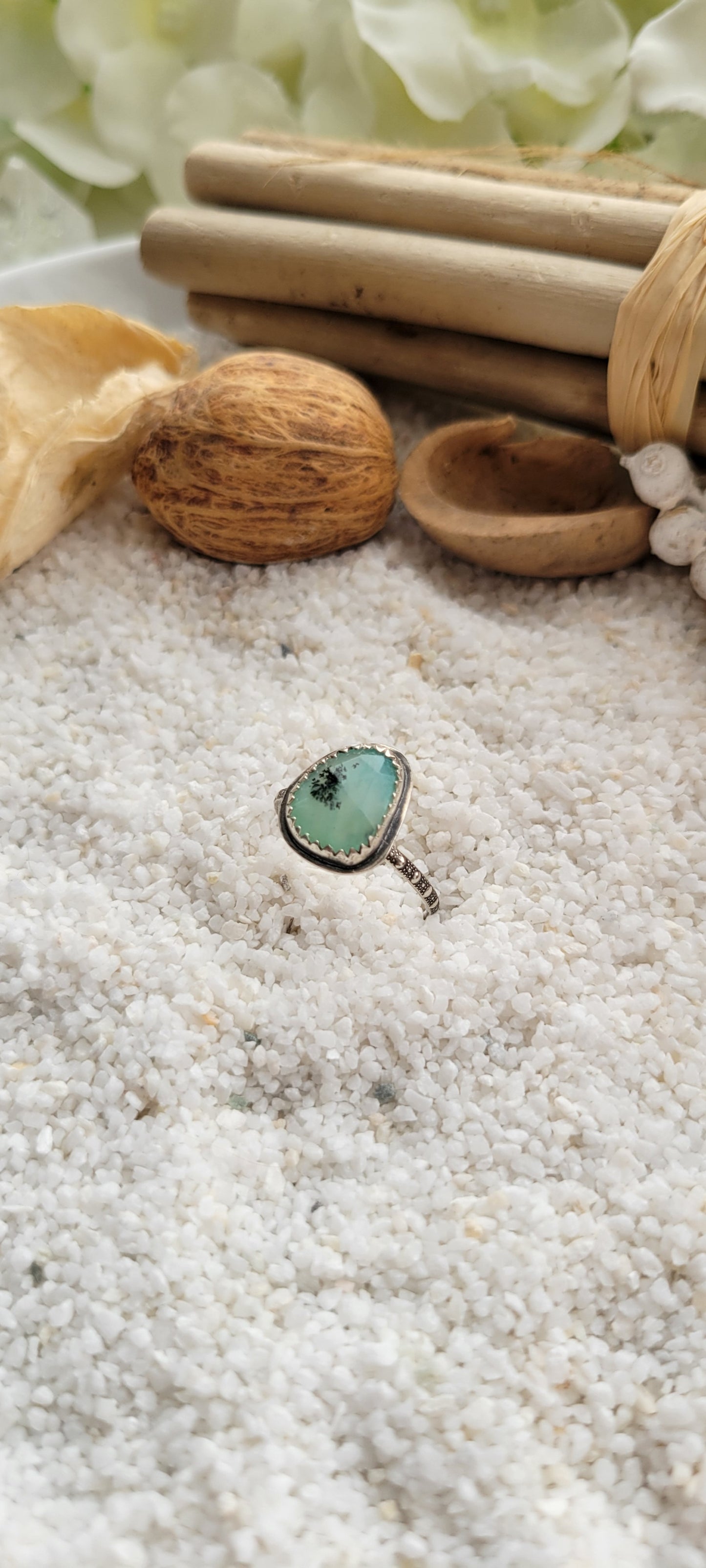 Peruvian Opal Ring Size 8