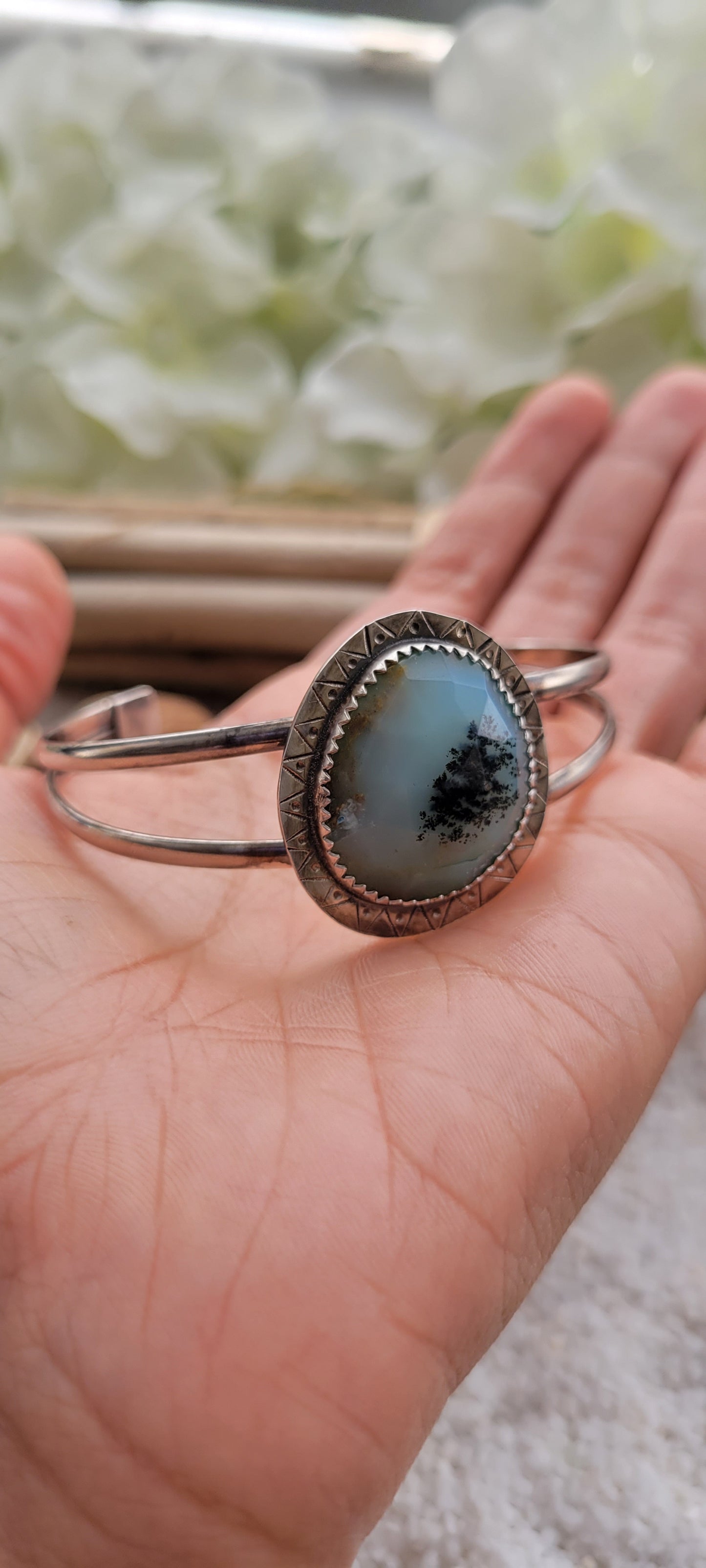 Peruvian Opal Cuff