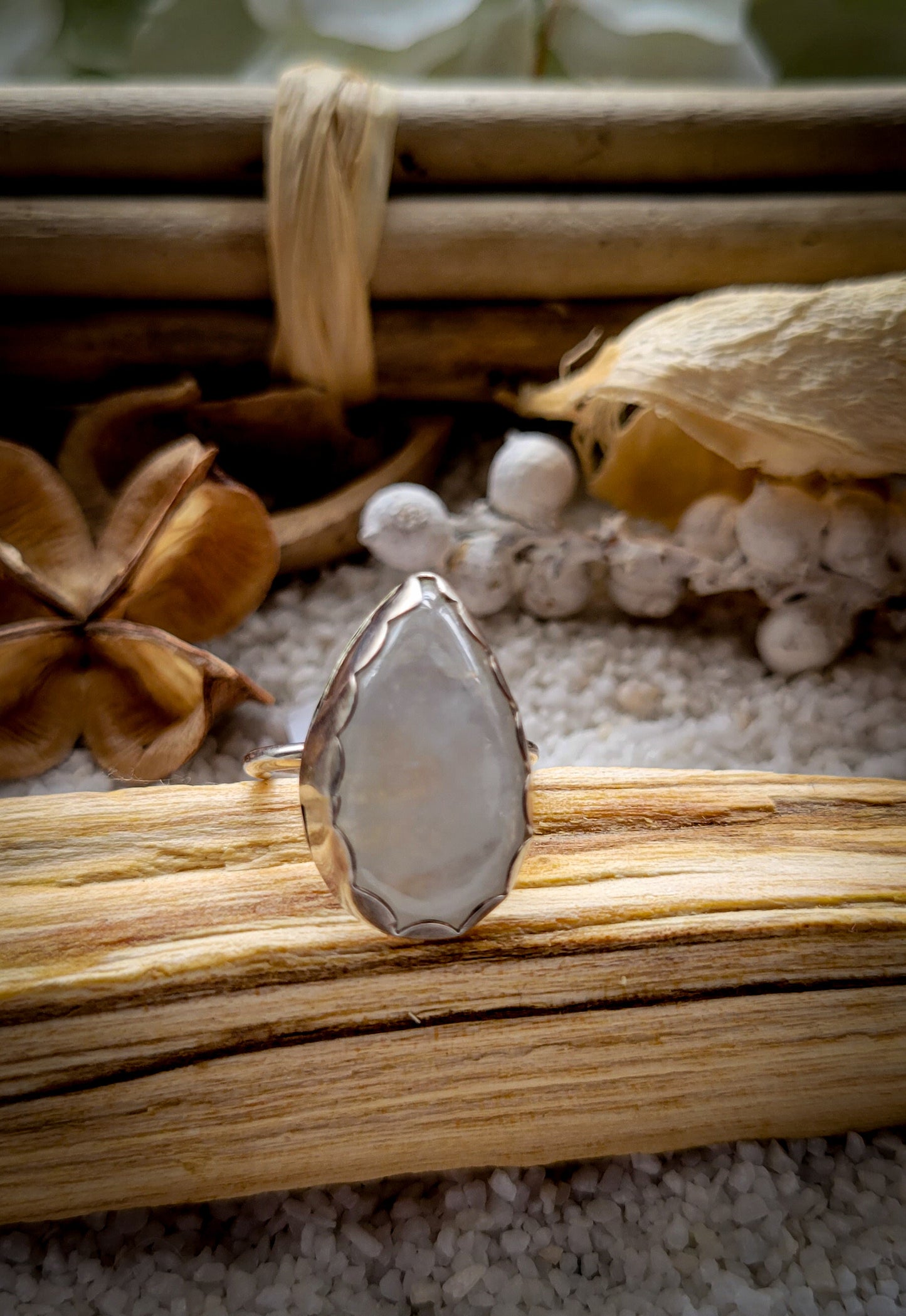 Moonstone Ring Size 6