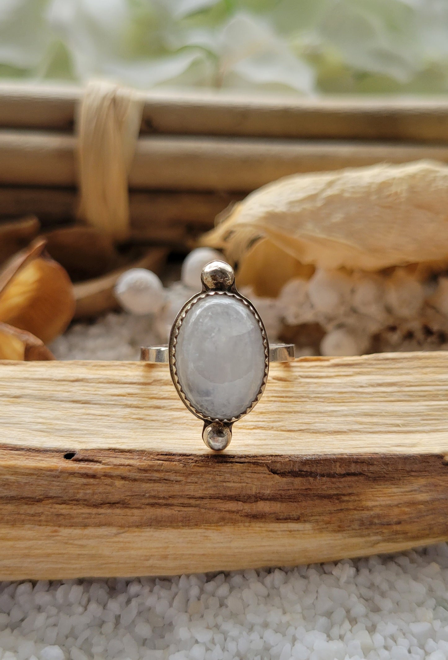 Moonstone Ring Size 6