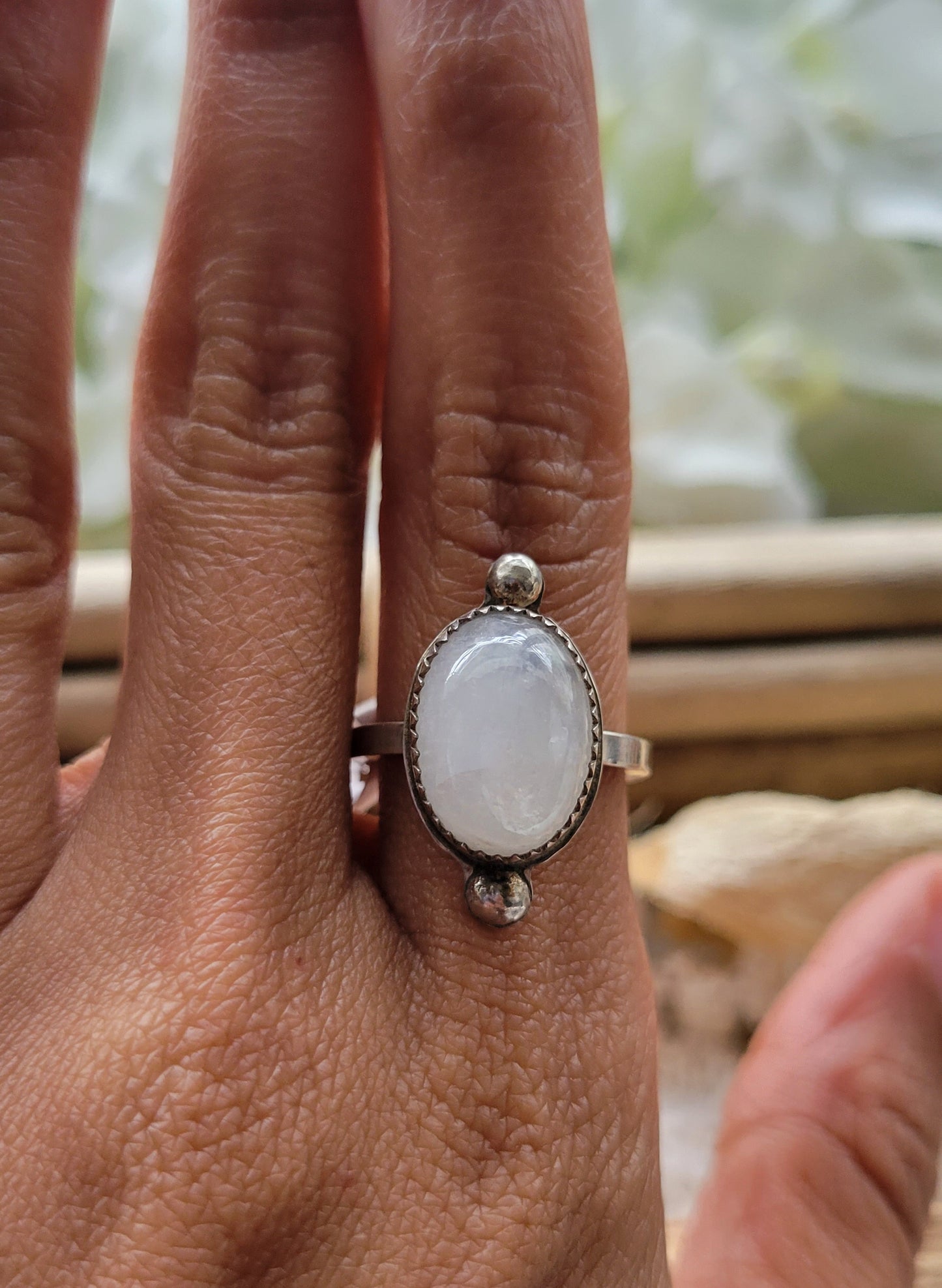 Moonstone Ring Size 6