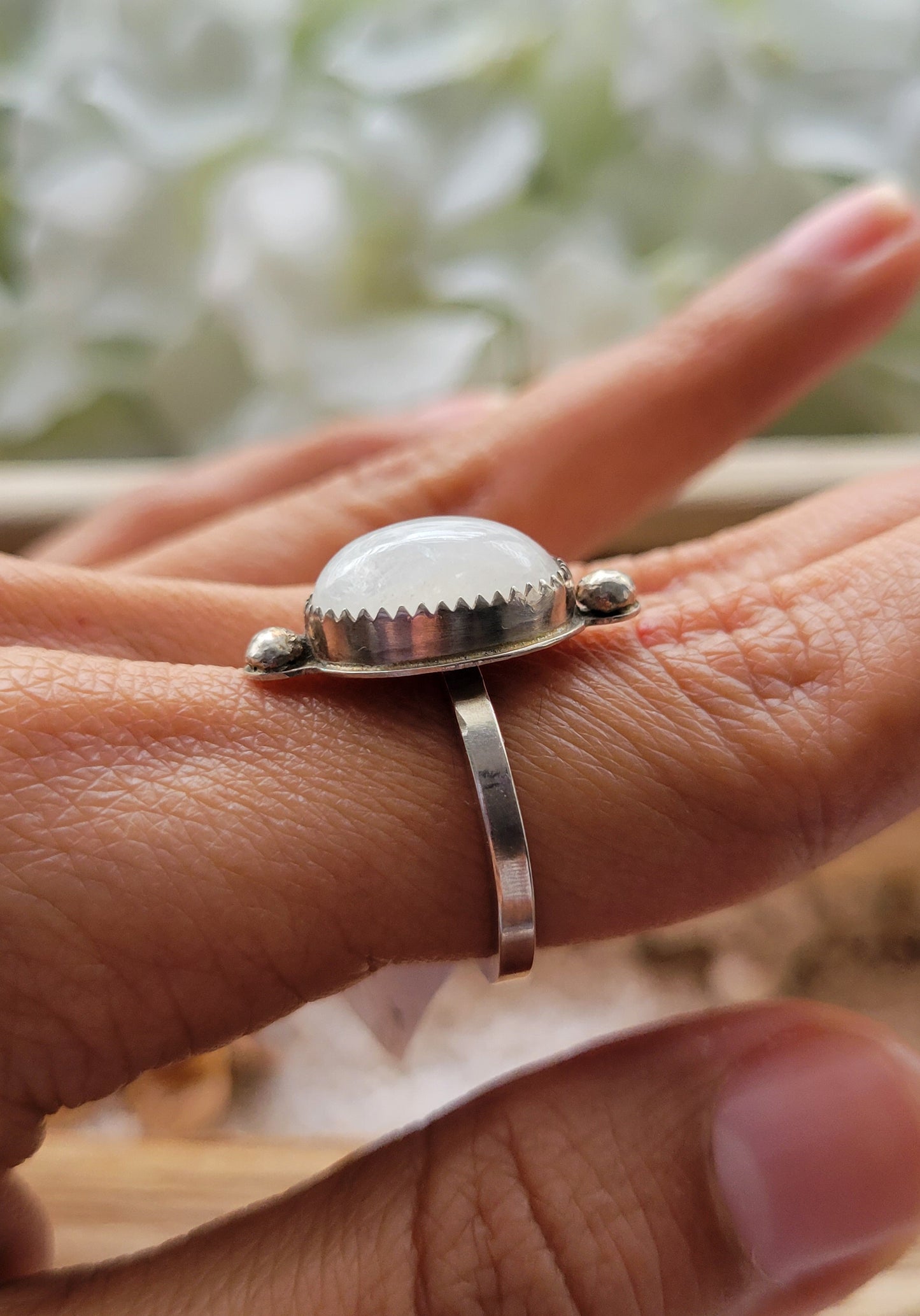 Moonstone Ring Size 6