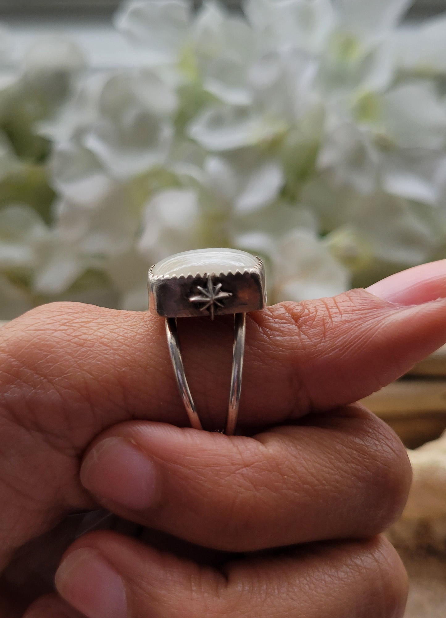 Moonstone Ring Size 6