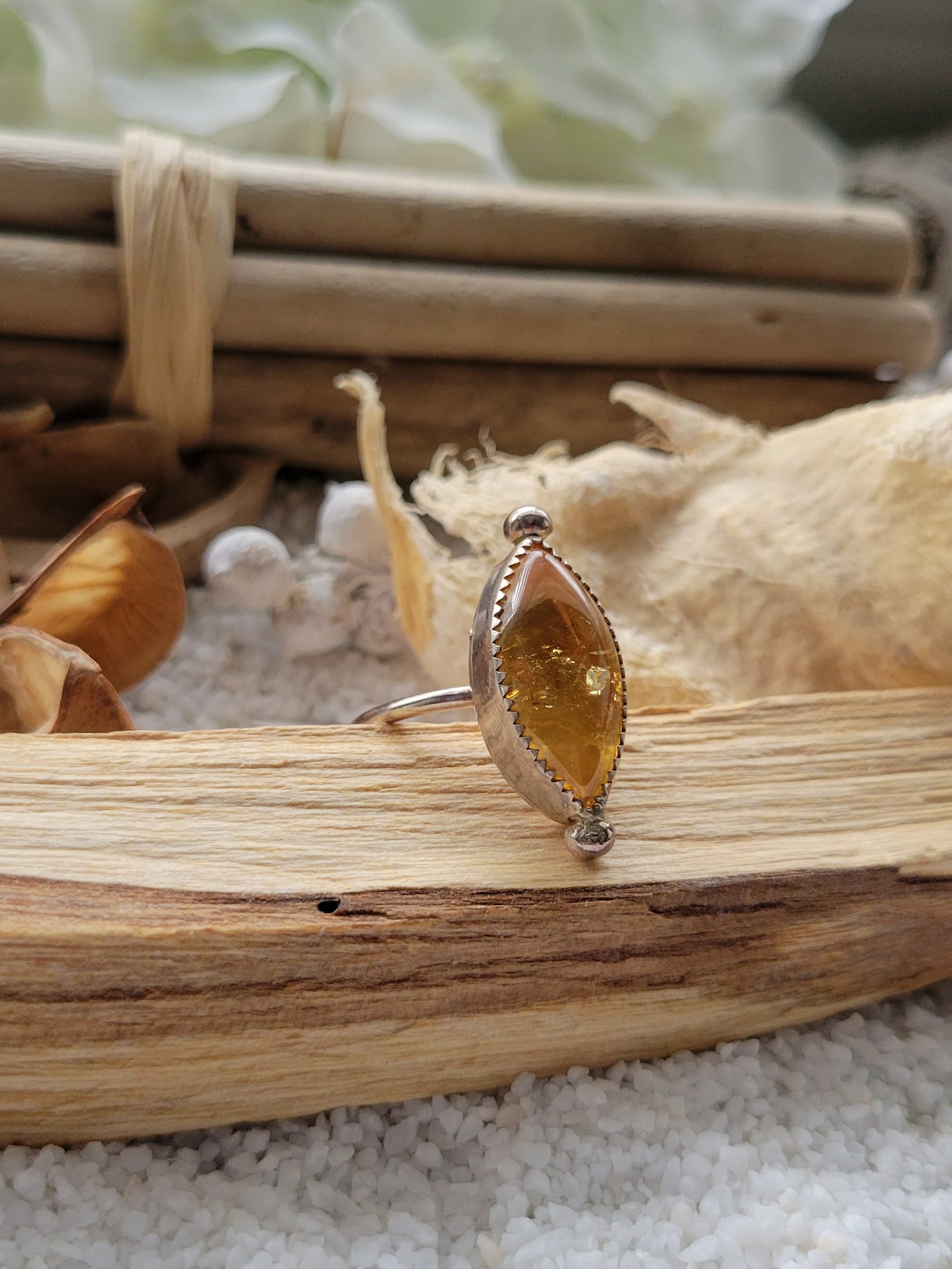 Citrine Ring Size 7.5