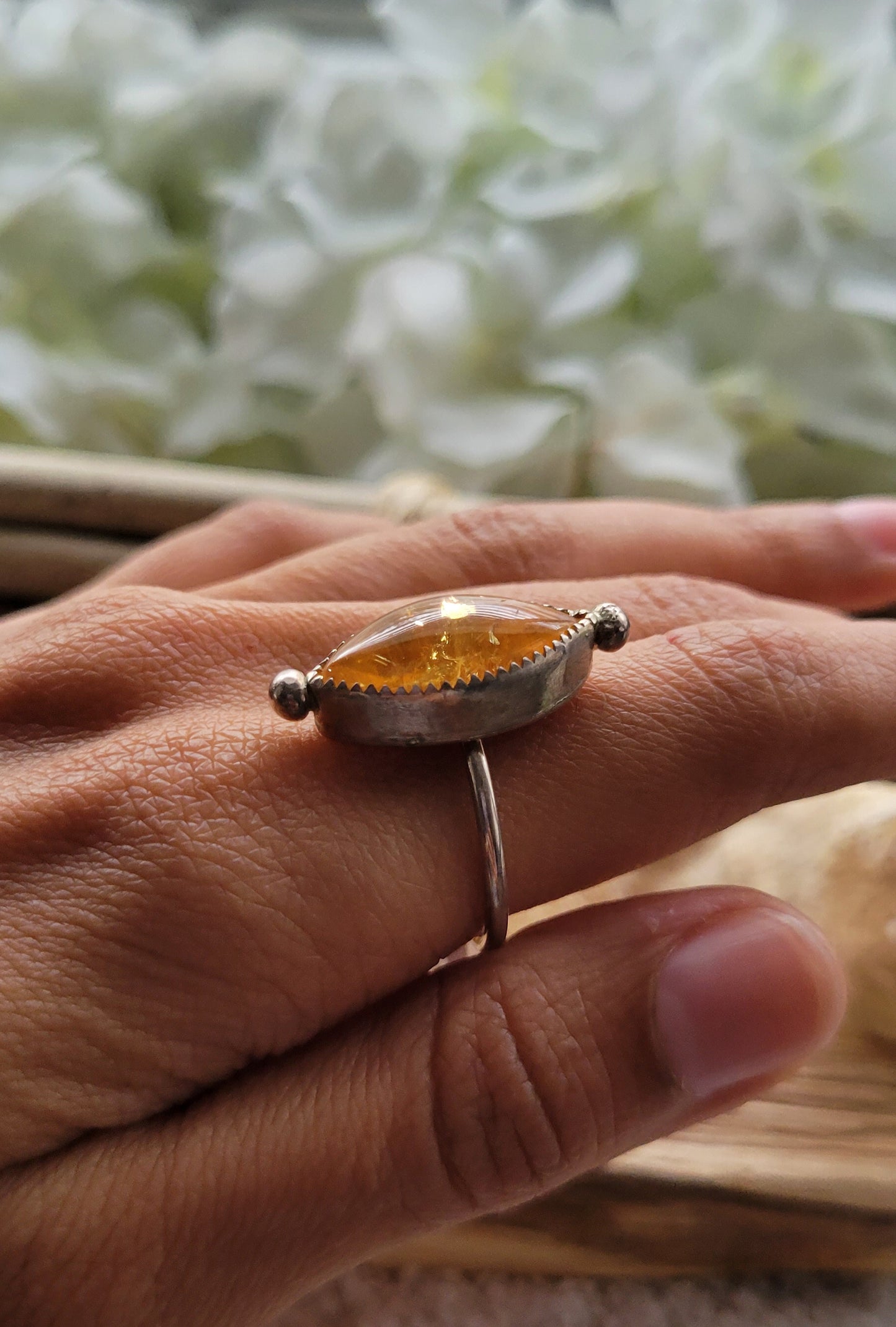 Citrine Ring Size 7.5