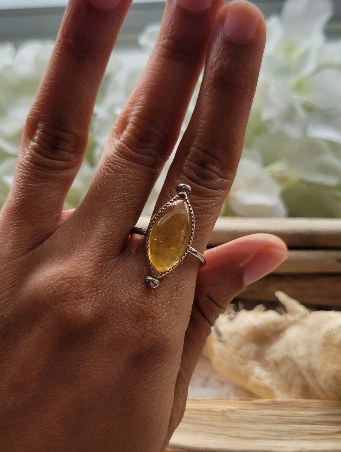 Citrine Ring Size 7.5