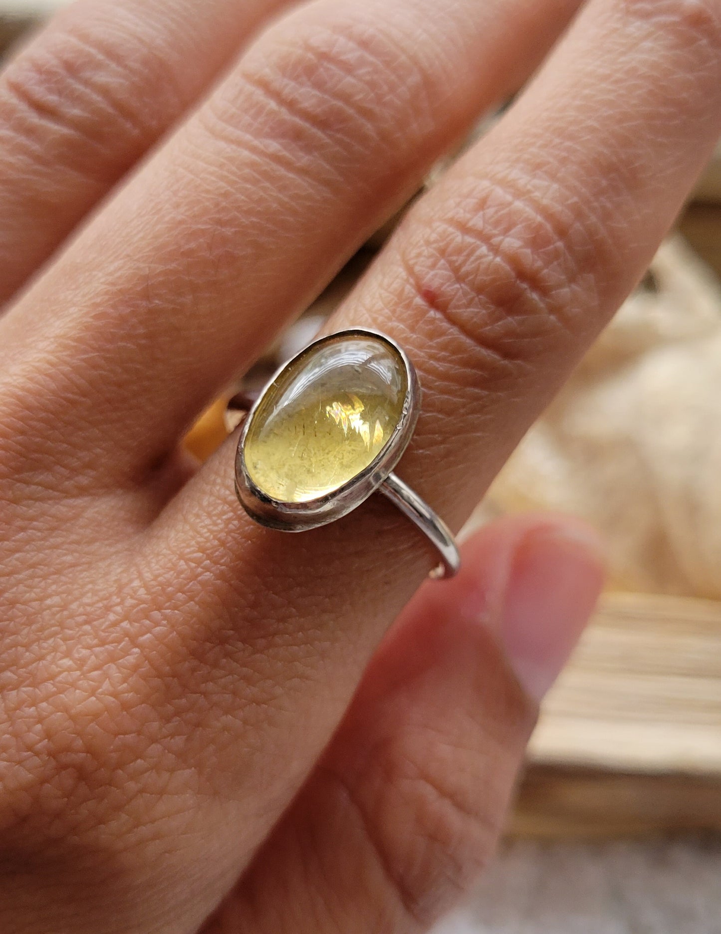 Citrine Ring Size 6