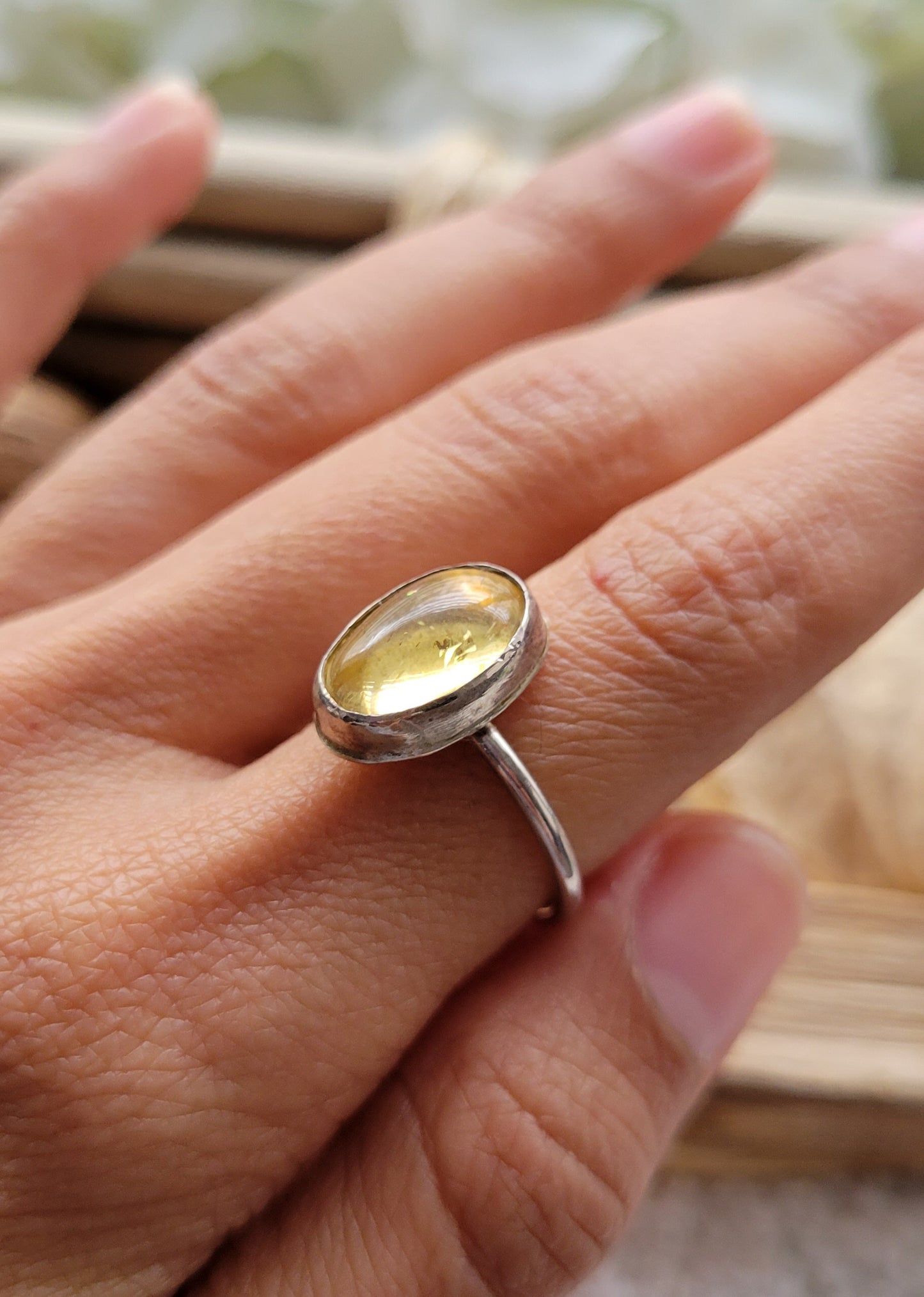 Citrine Ring Size 6