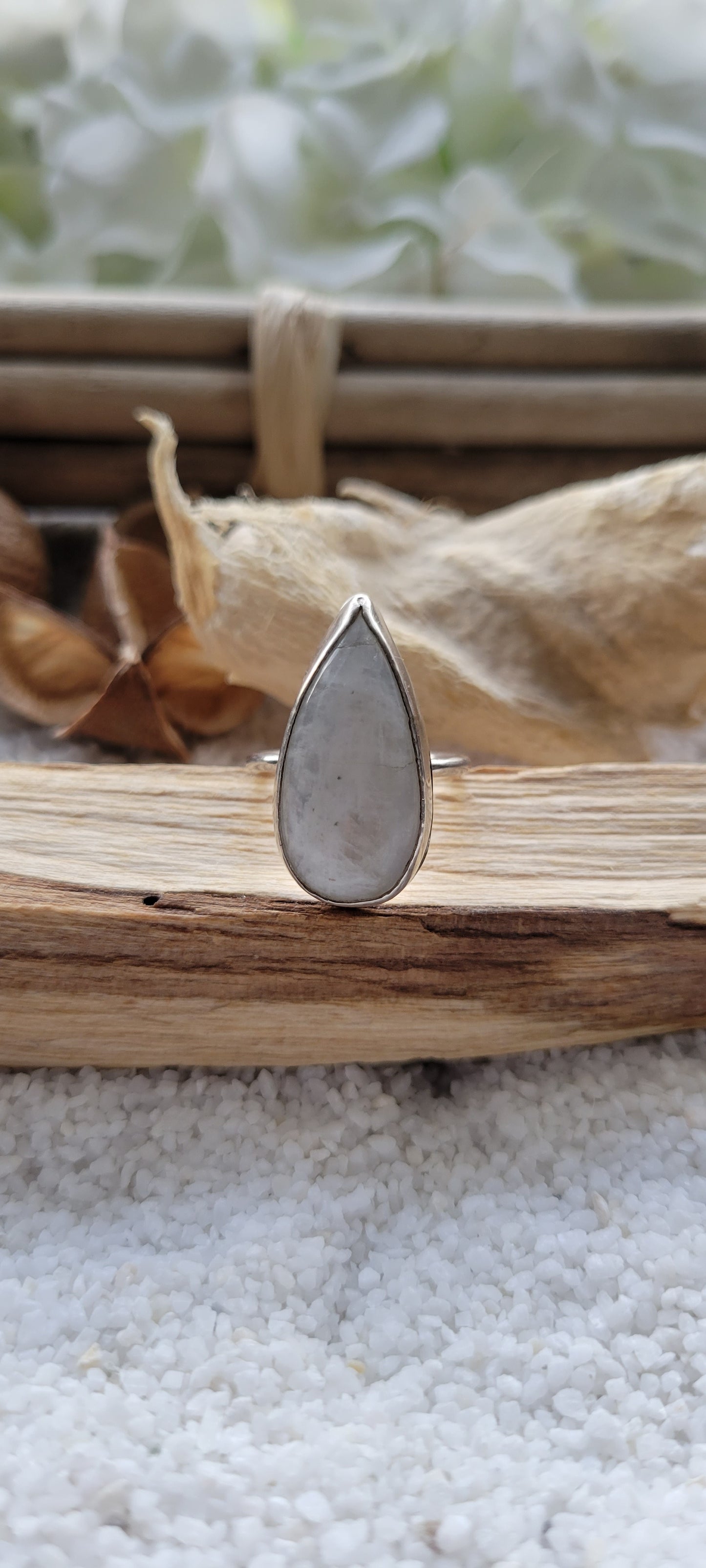 Moonstone Ring Size 6.5