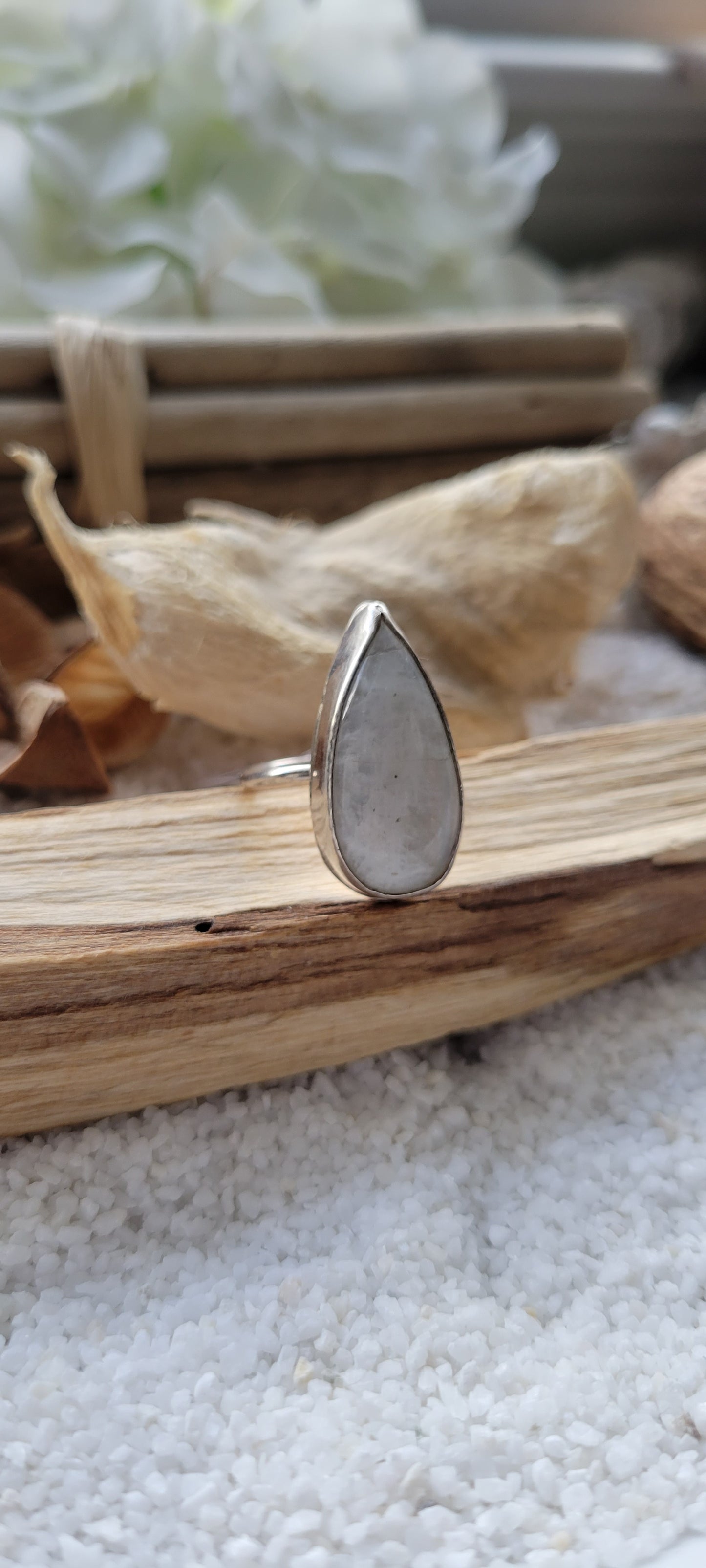 Moonstone Ring Size 6.5